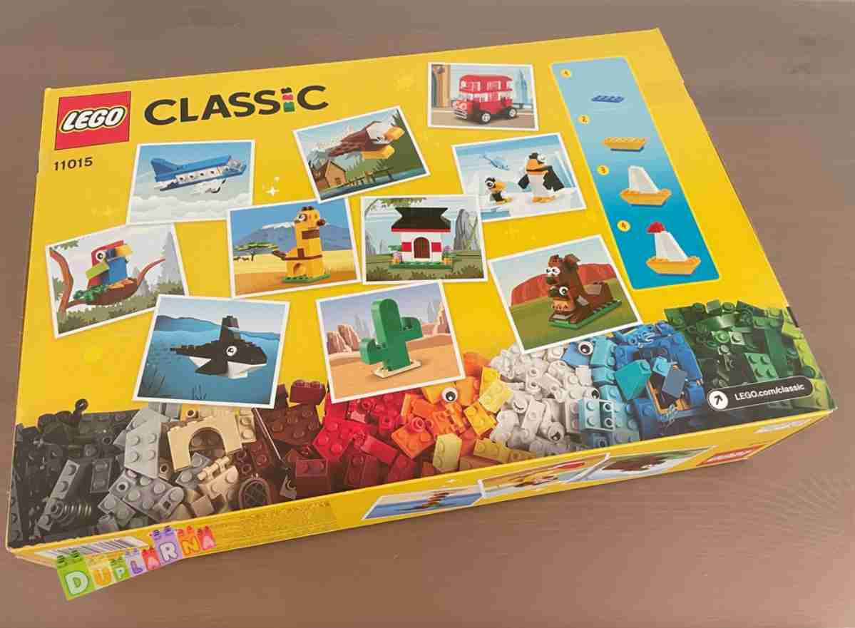 Lego Classic 11015 - Kreativní box / Cesta kolem světa