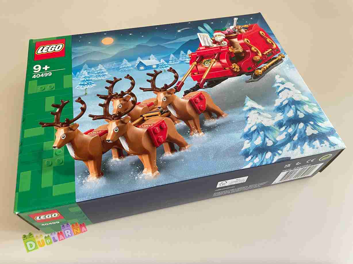 Lego 40499 - Santovy sáně / Vánoce
