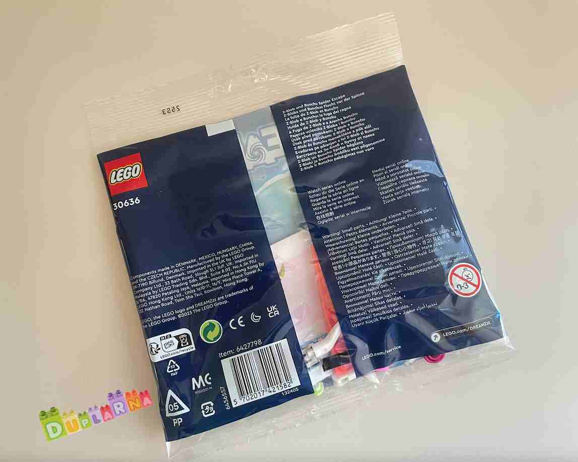 Lego DREAMZzz 30636 - Útěk před pavoukem: Z-Flek a Bunchu