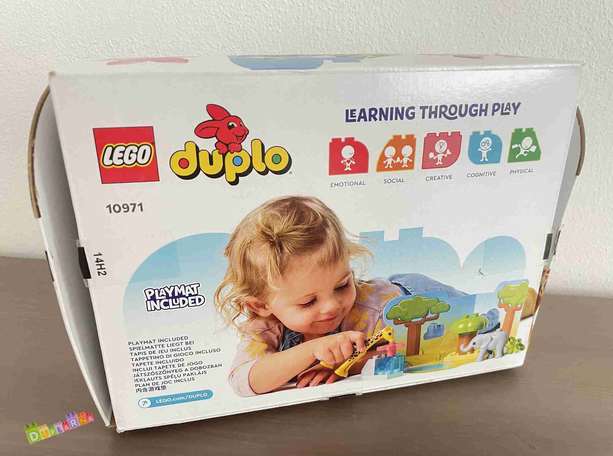 Lego Duplo 10971 - Zoo - Divoká zvířata Afriky