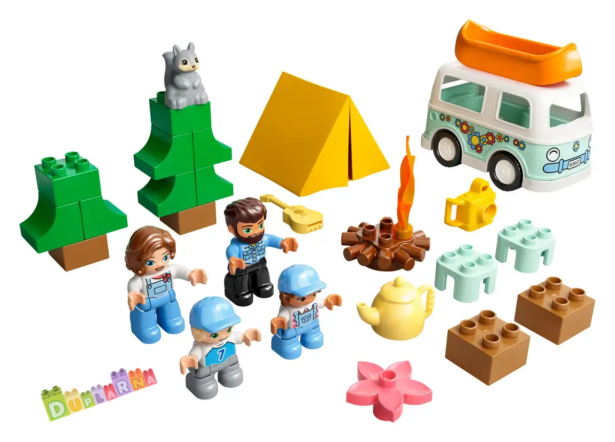 Lego Duplo 10946 - Dobrodružství v rodinném karavanu