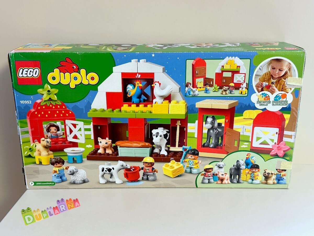 Lego Duplo 10952 - Stodola / Farma - traktor a zvířátka z farmy