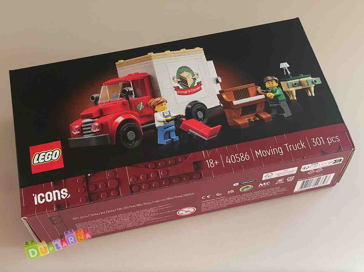Lego VIP 40586 - Stěhovací vůz
