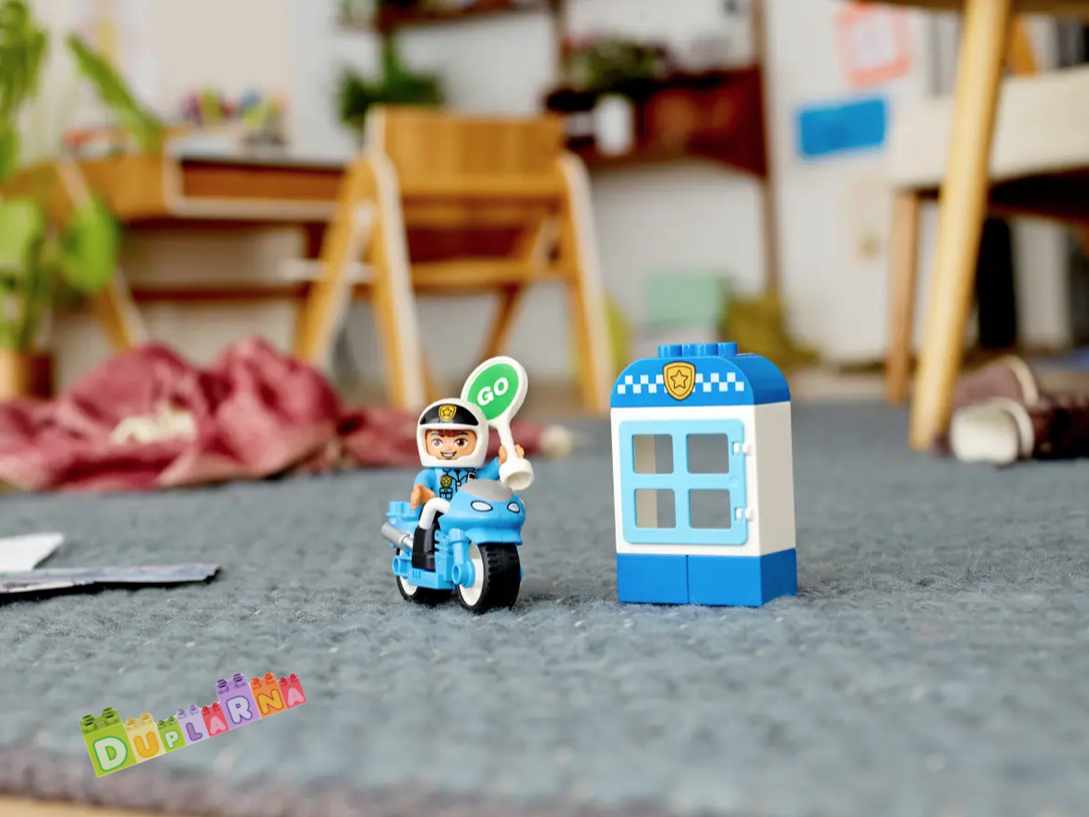 Lego Duplo 10900 - Policejní motorka