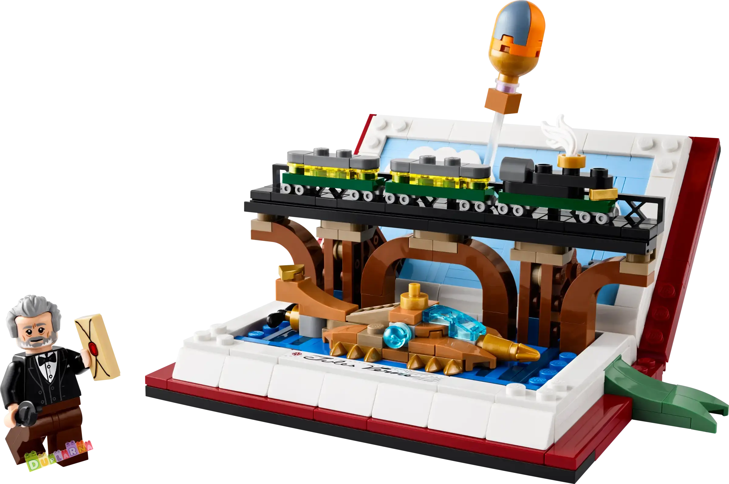 Lego VIP 40690 - Pocta knihám Julese Vernea