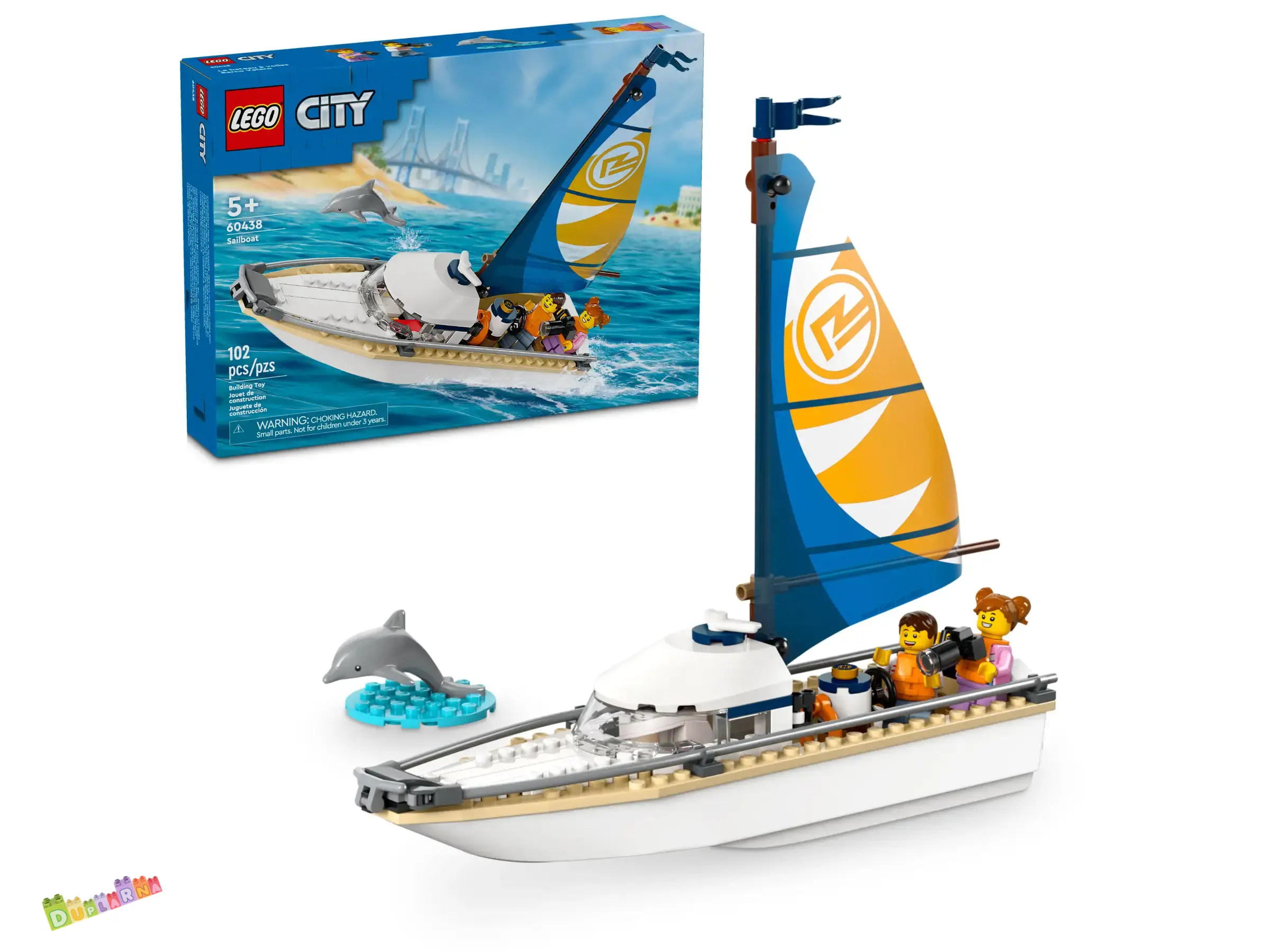 Lego City 60438 - Plachetnice