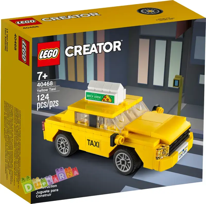 Lego Creator 40468 - Žlutý taxík