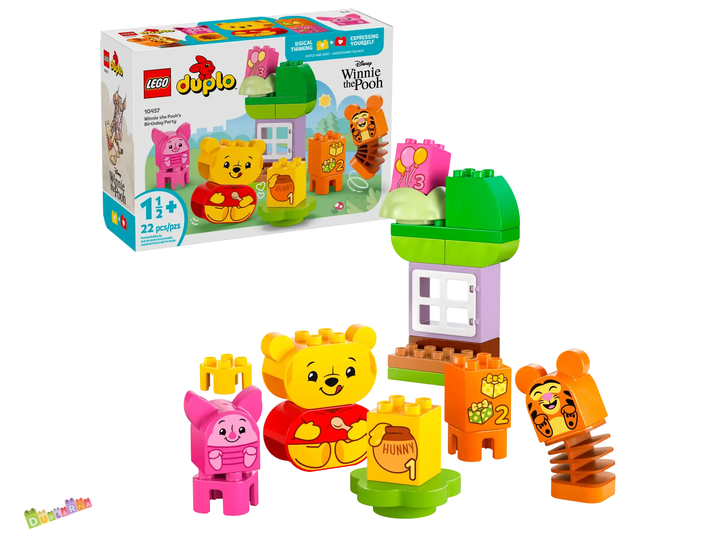 Lego Duplo 10457 - Narozeninová oslava Medvídka Pú