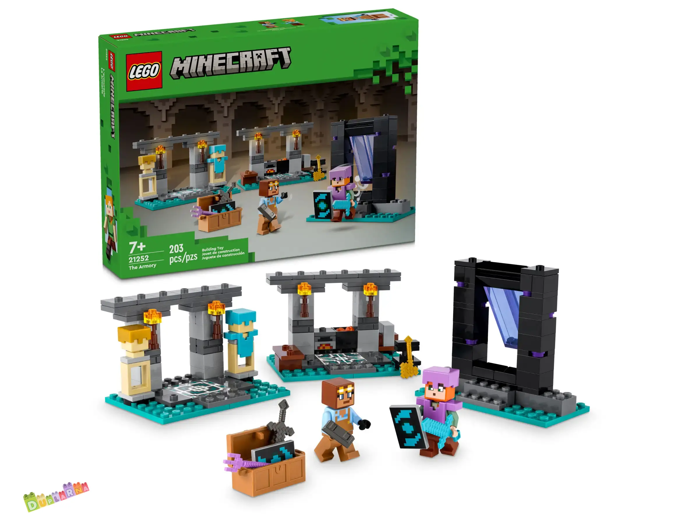 Lego Minecraft 21252 - Zbrojnice