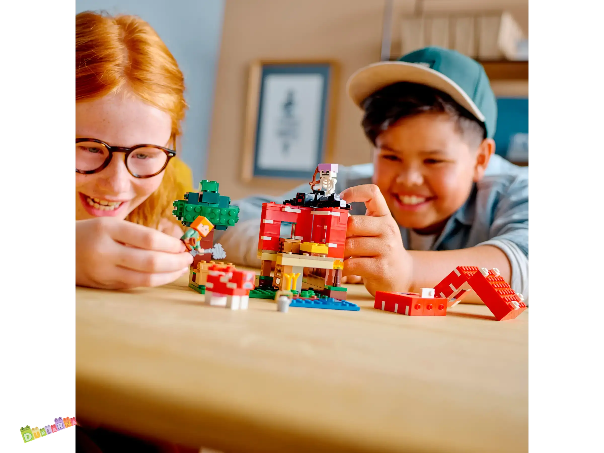 Lego Minecraft 21179 - Houbový domek