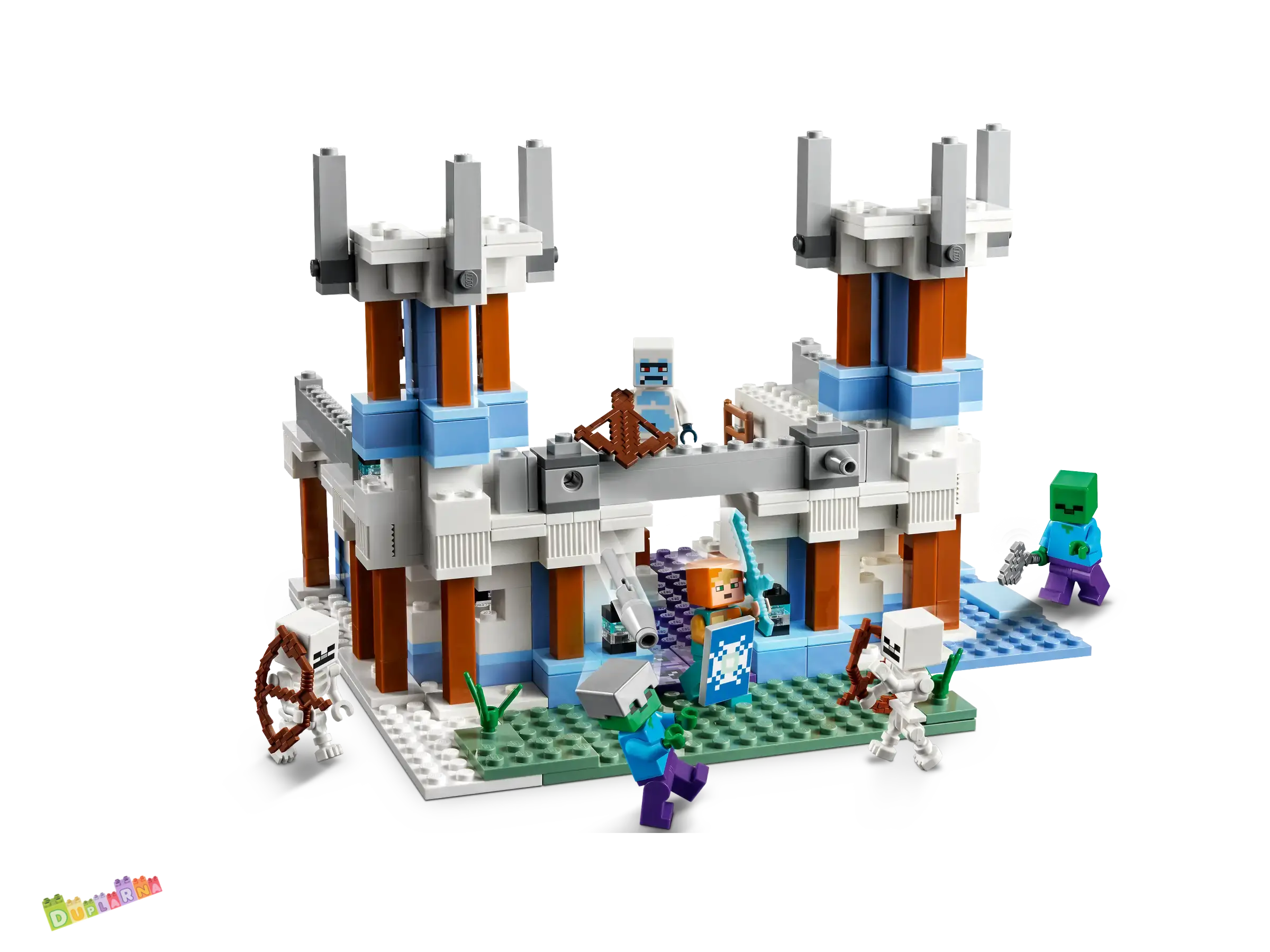 Lego Minecraft 21186 - Ledový zámek