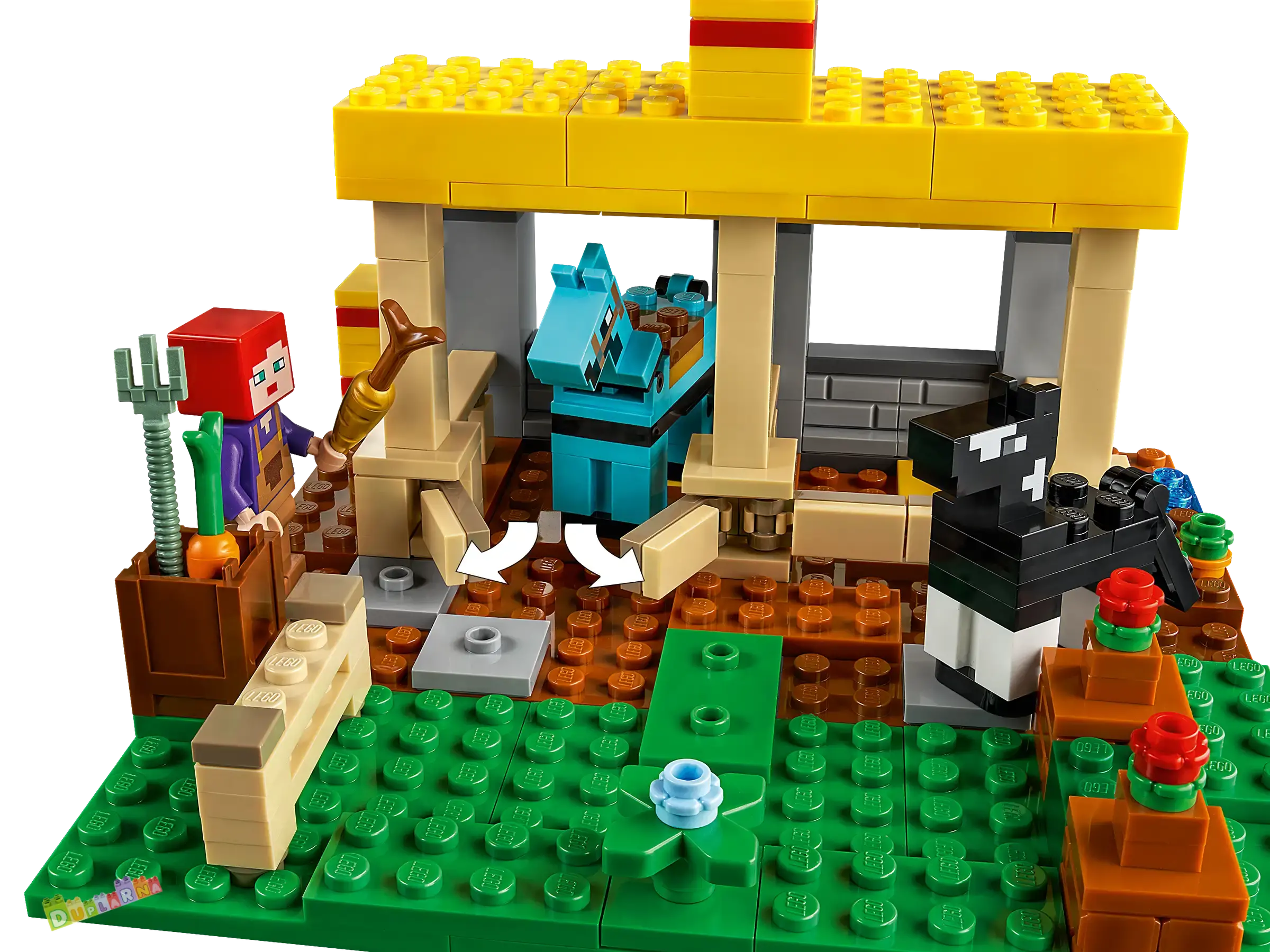 Lego Minecraft 21171 - Koňská stáj