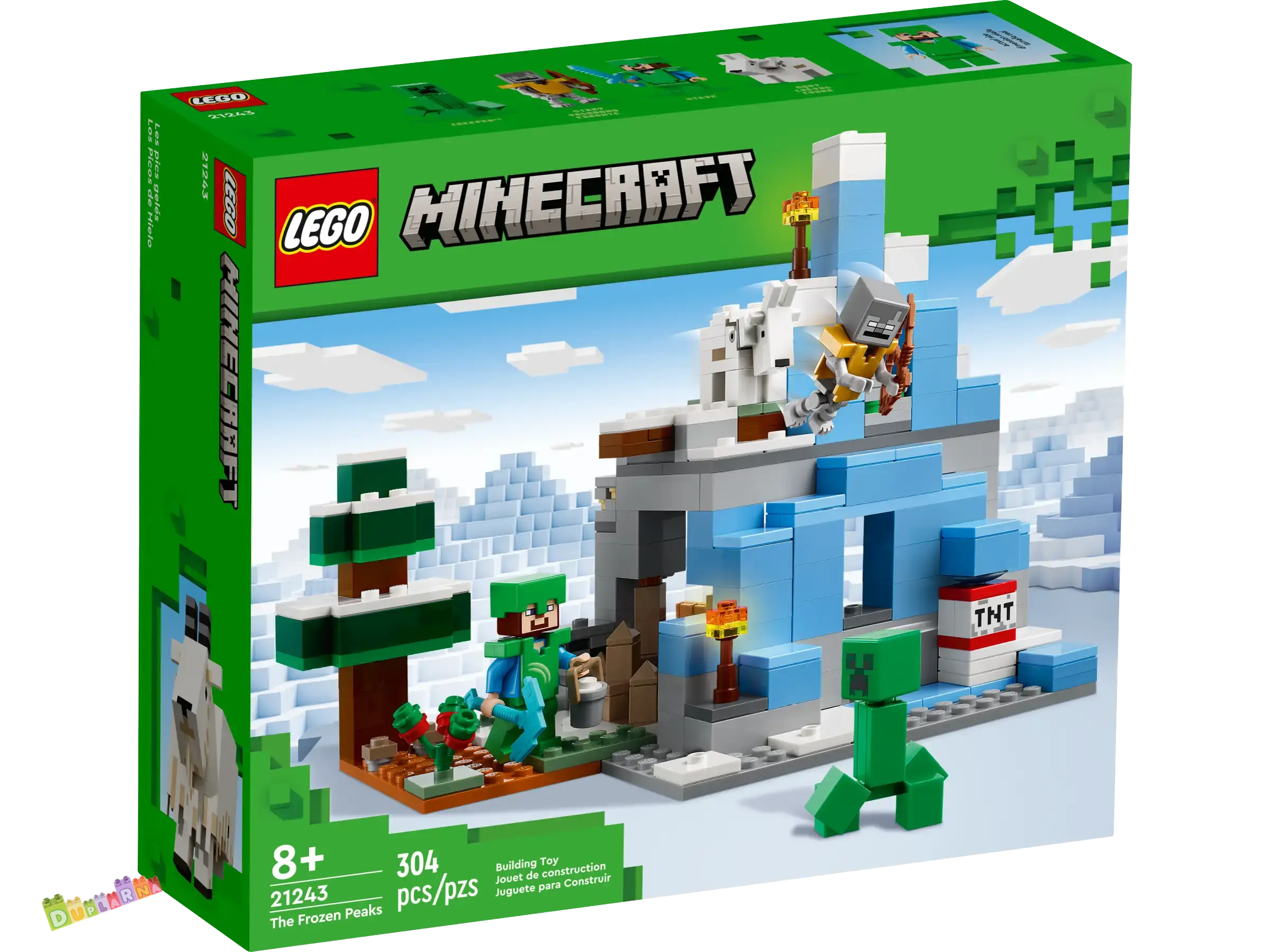 Lego Minecraft 21243 - Ledové hory