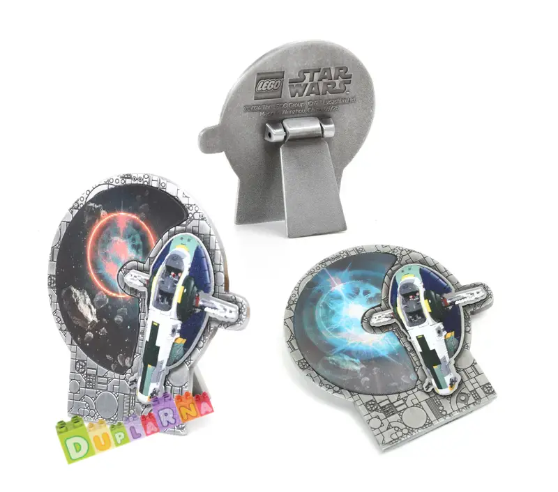 Lego Star Wars 5009550 VIP - Mince s motivem Jango Fetta a jeho vesmírné lodi