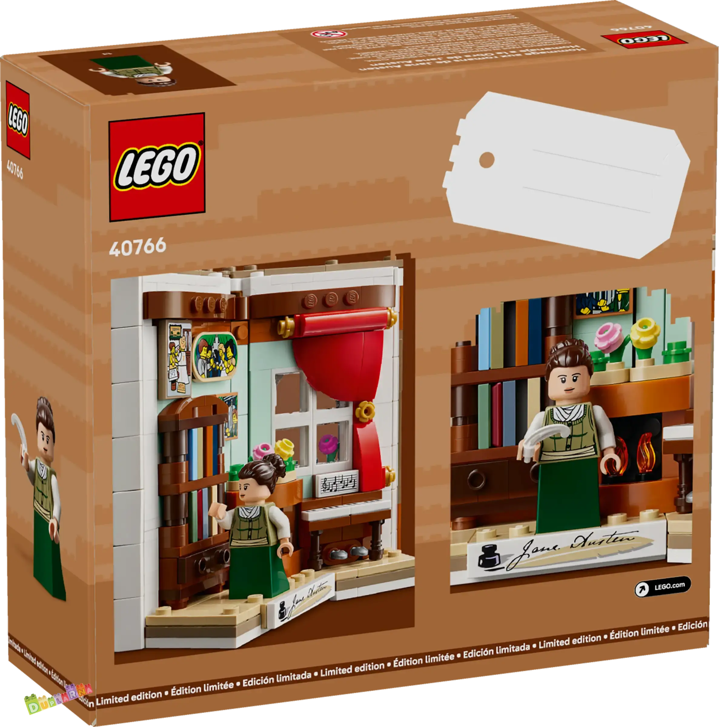Lego VIP 40766 - Pocta knihám Jane Austenové