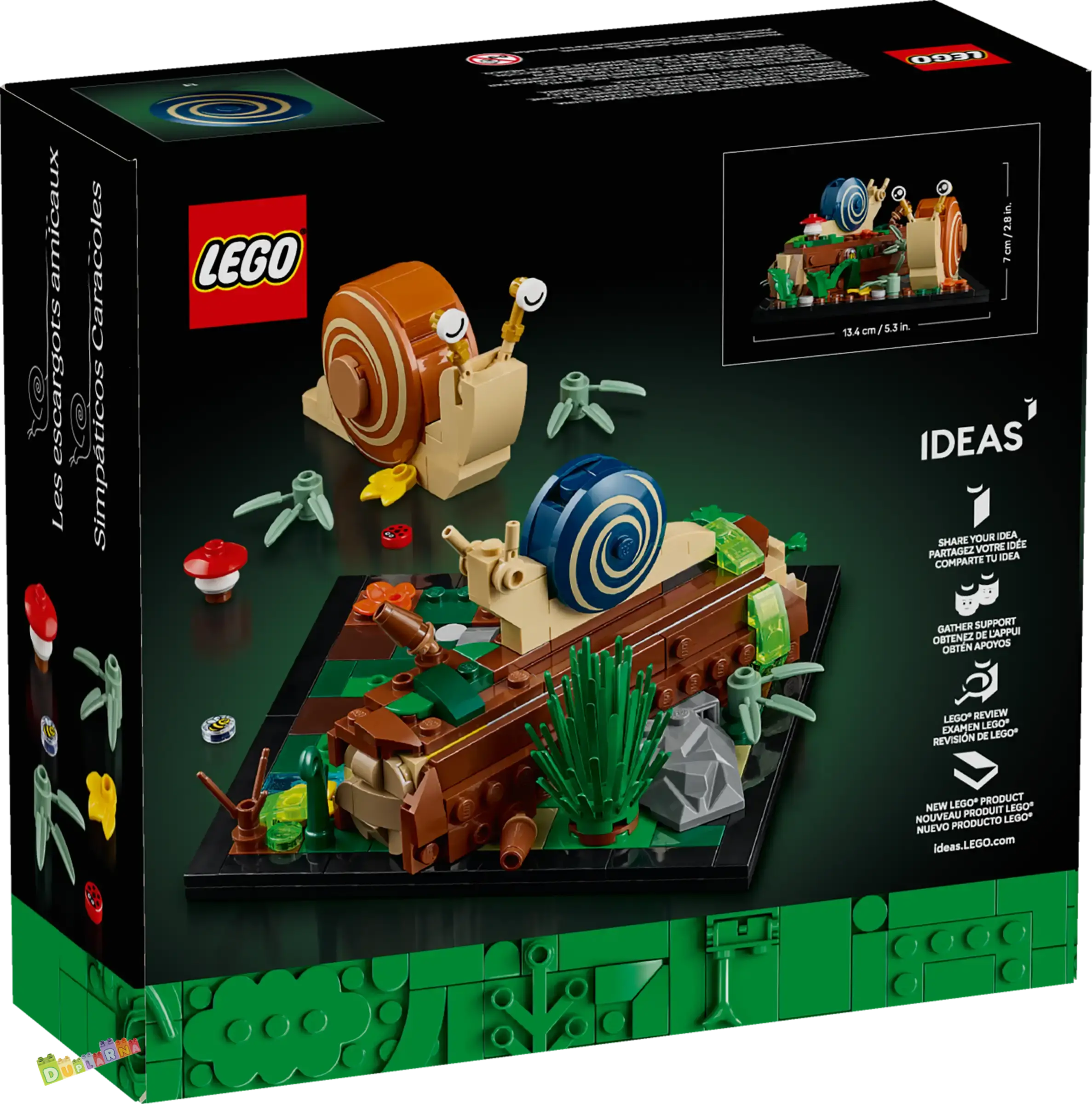 Lego VIP 40788 - Přátelští hlemýždi