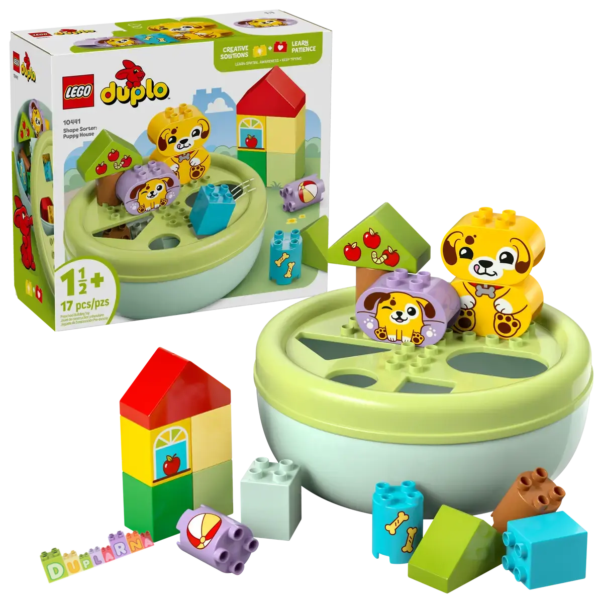 Lego Duplo 10441 - Třídění tvarů: Domeček pro štěňátka