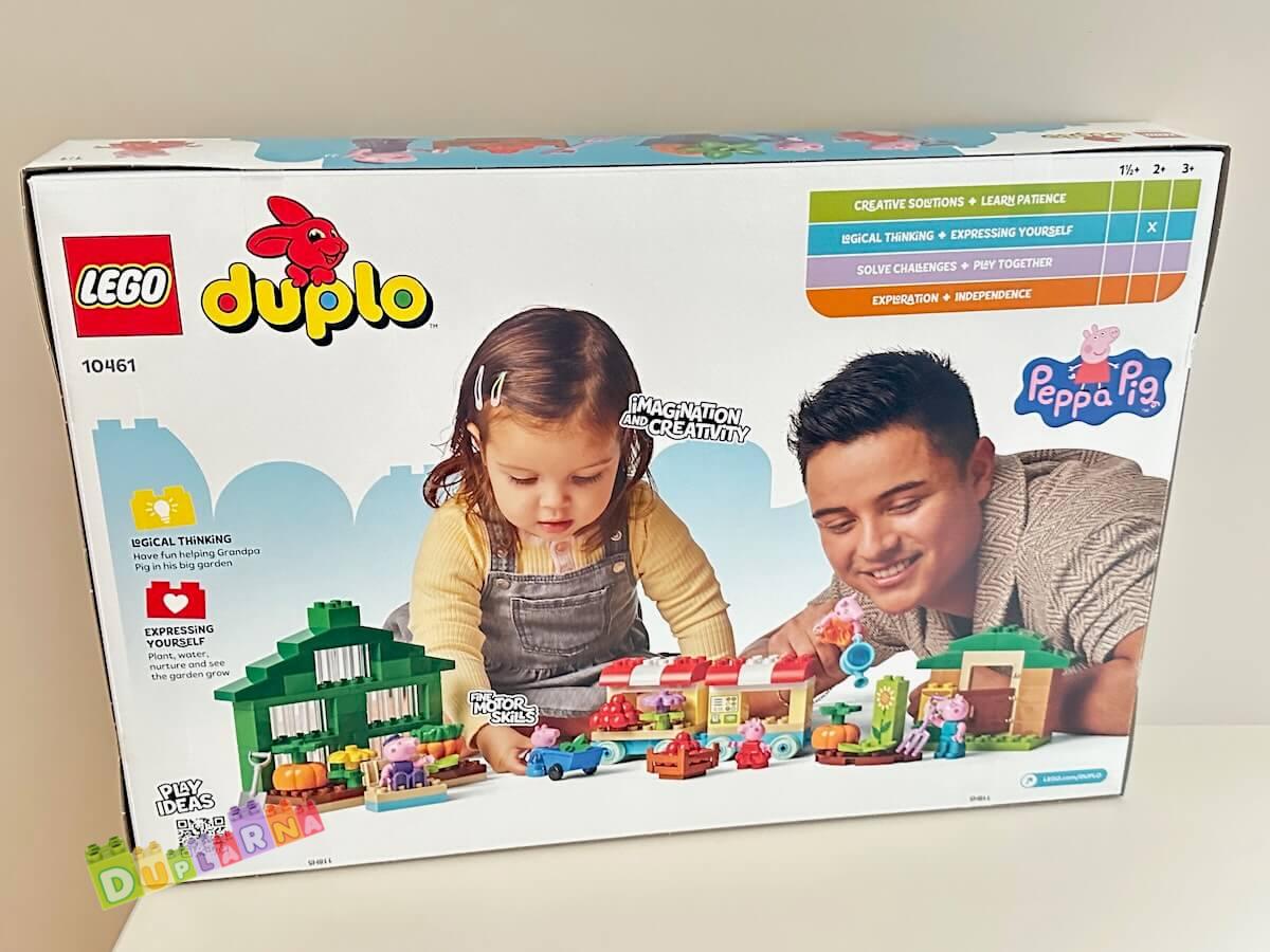 Lego Duplo 10461 - Prasátko Peppa / Dědečkova zahrada a skleník