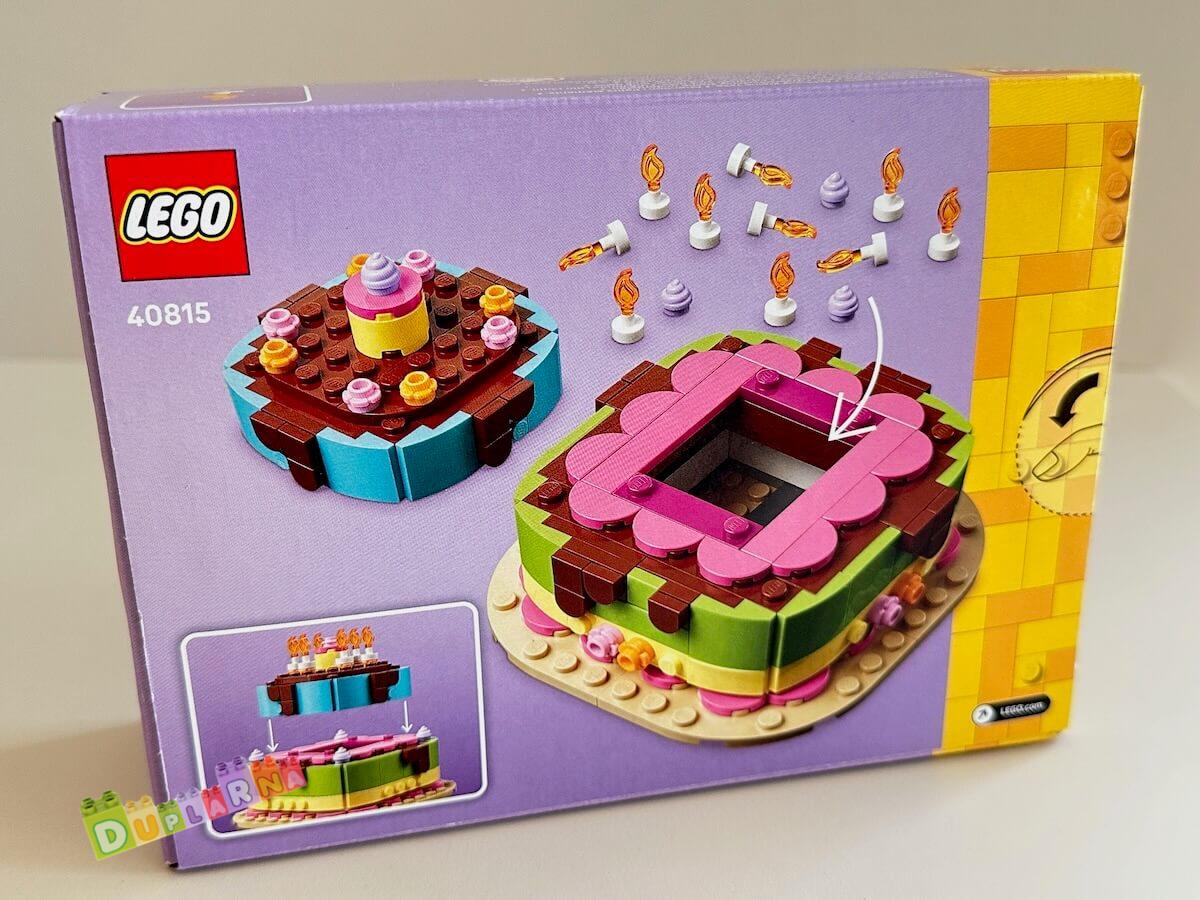 Lego 40815 - Narozeninový dort