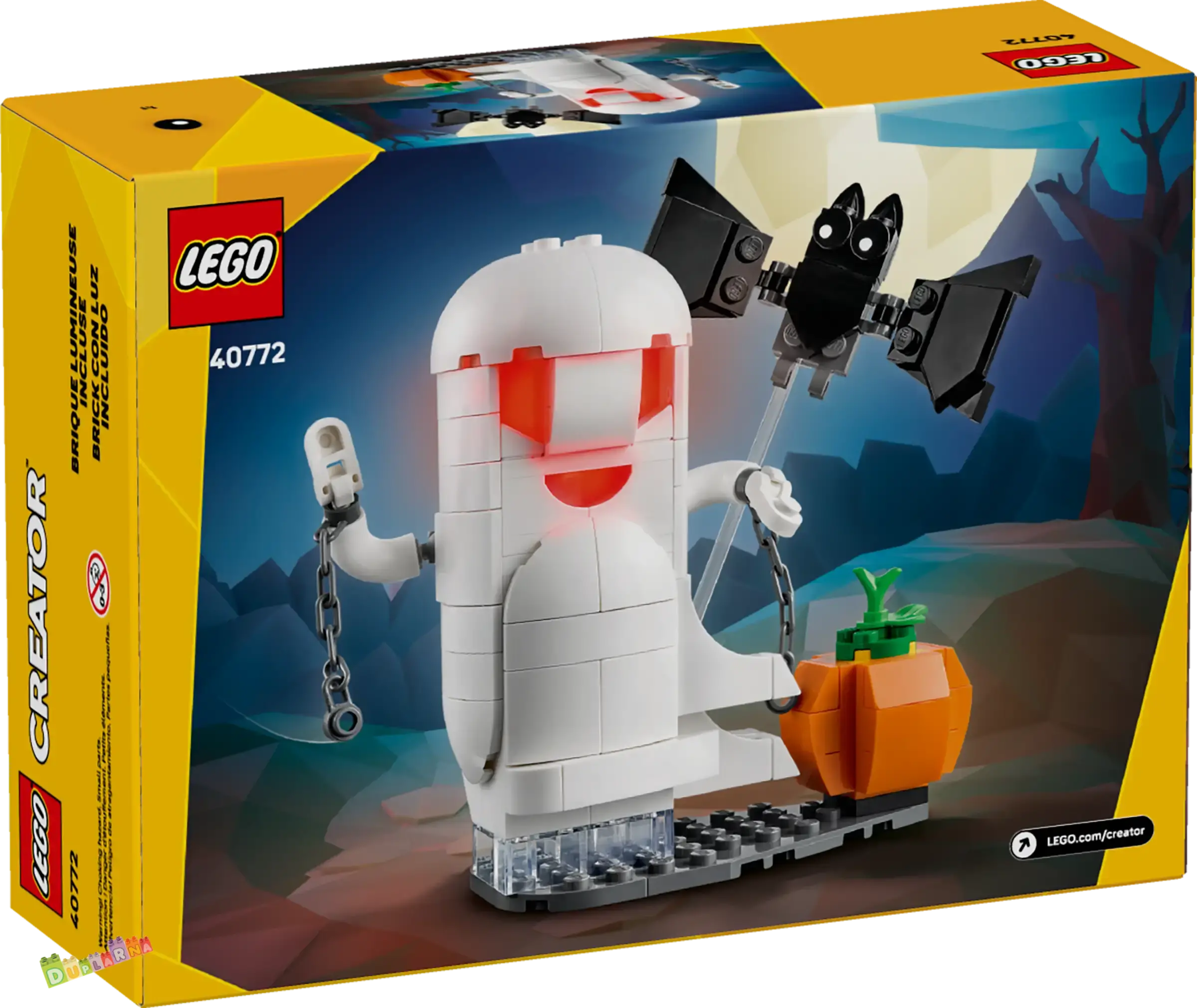 Lego VIP 40772 - Halloweenský duch