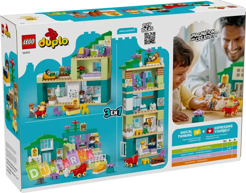 Lego Duplo 10470 - Moderní rodinný dům 3 v 1 s figurkami