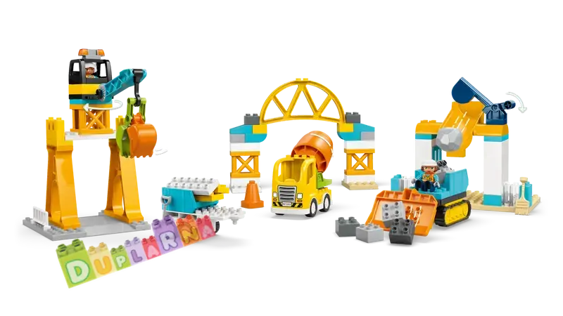 Lego Duplo 10476 - Staveniště a vozidla 3 v 1 / Stavba