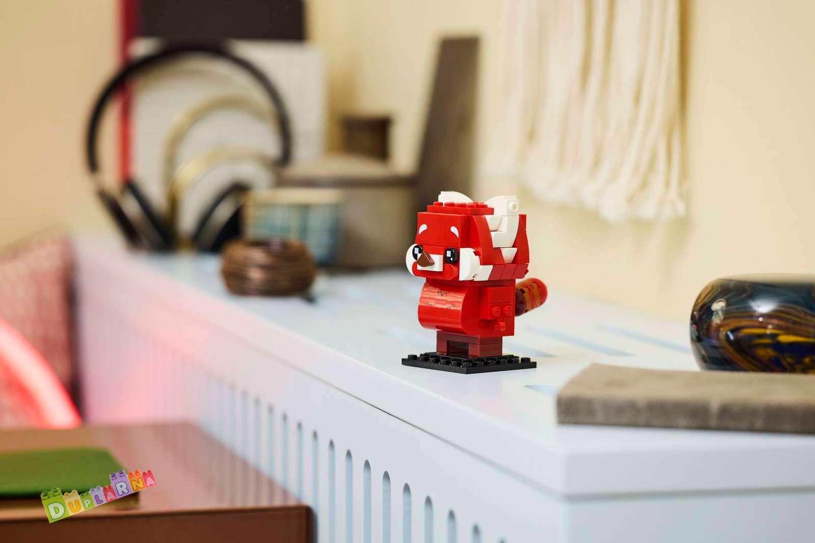 Lego BrickHeadz 40798 - Panda červená Mei