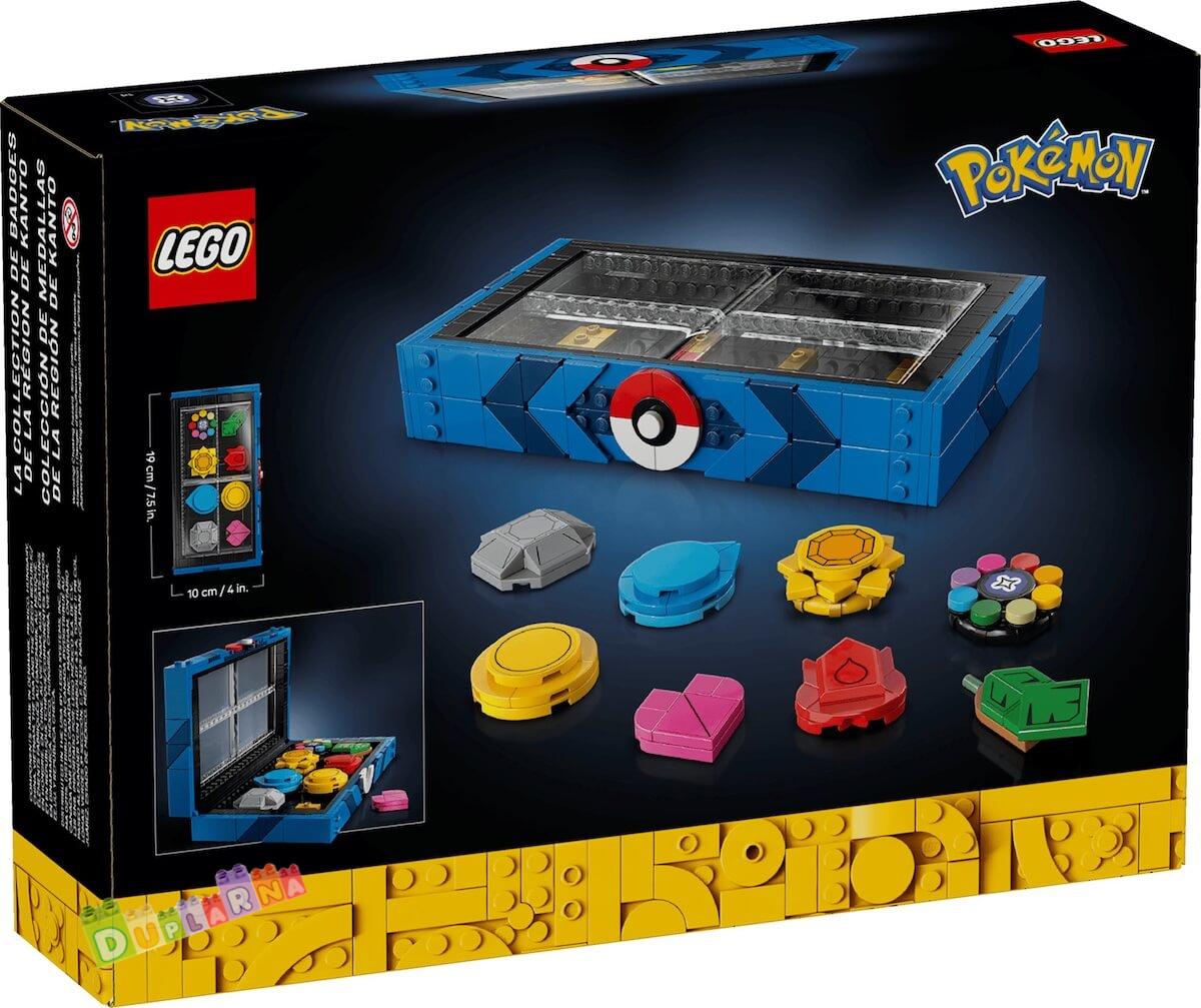 Lego Pokémon VIP 40892 - Sbírka odznaků oblasti Kanto