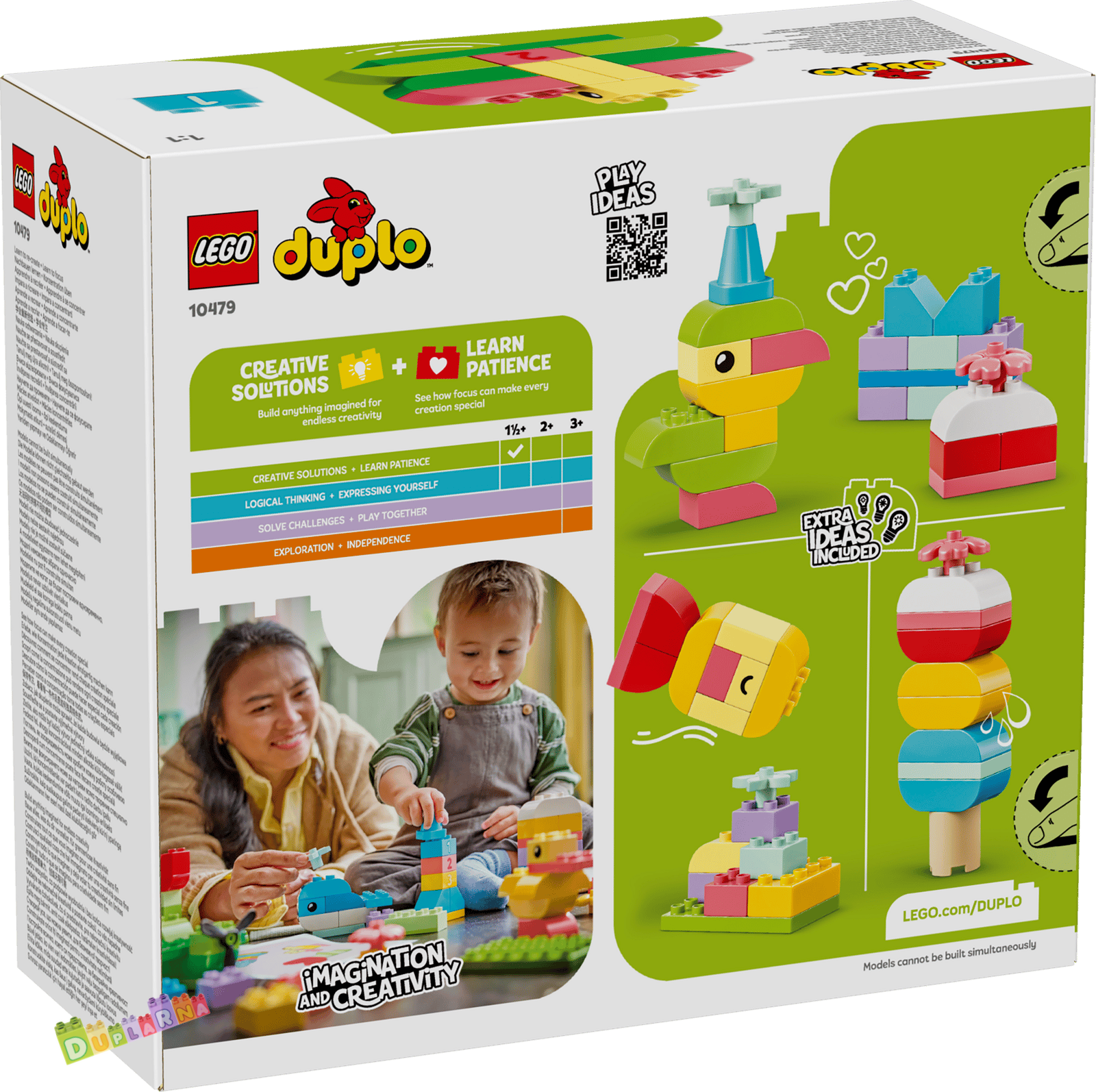 Lego Duplo 10479 - Barevný kreativní box s kostkami