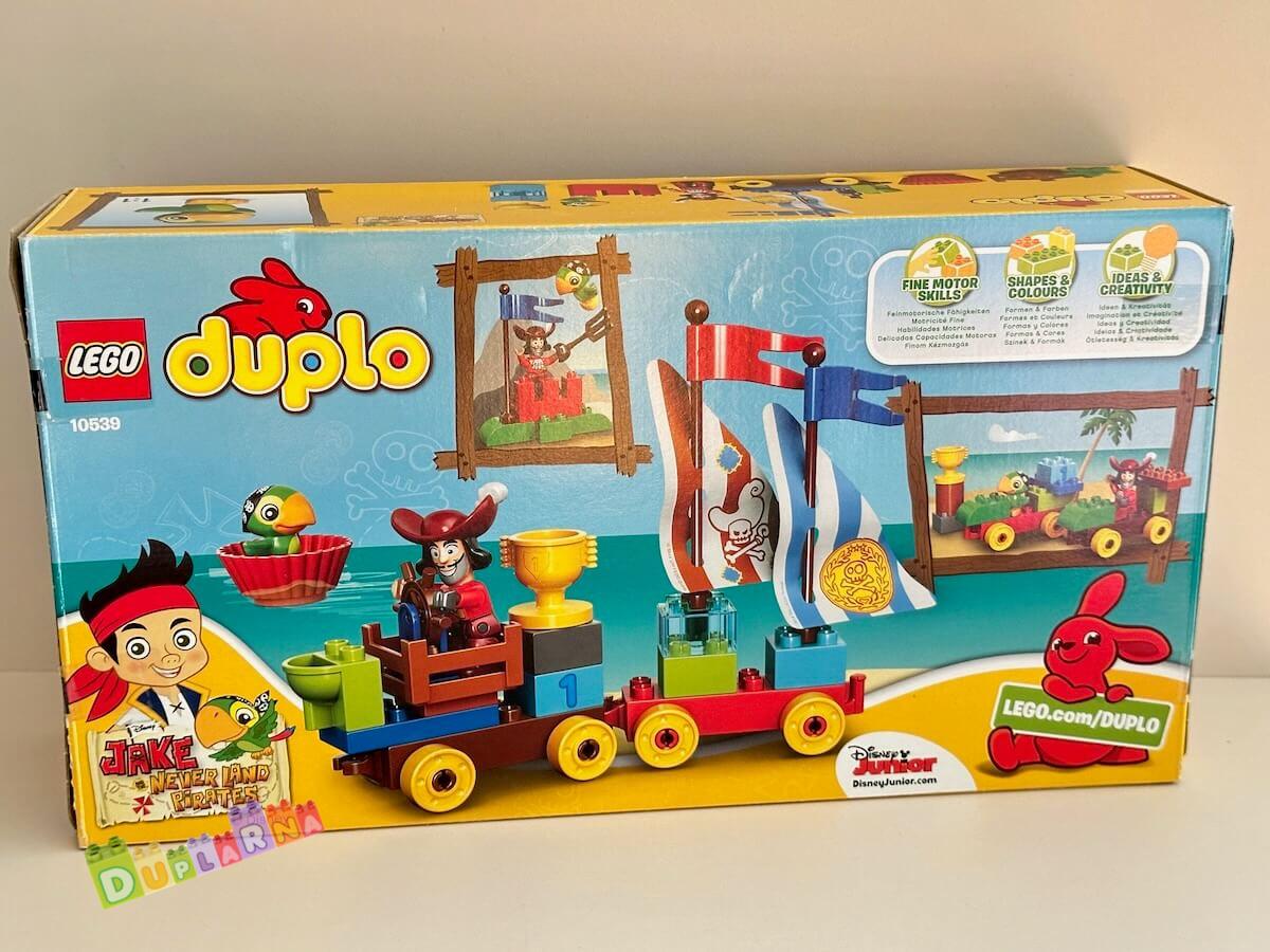 Lego Duplo 10539 - Pirát Jake - Závody na pláži