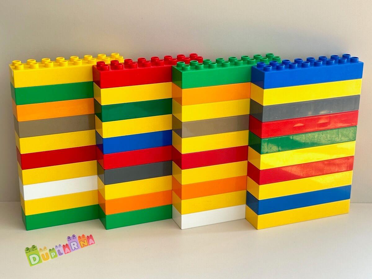 Lego Duplo - kostky 2x8