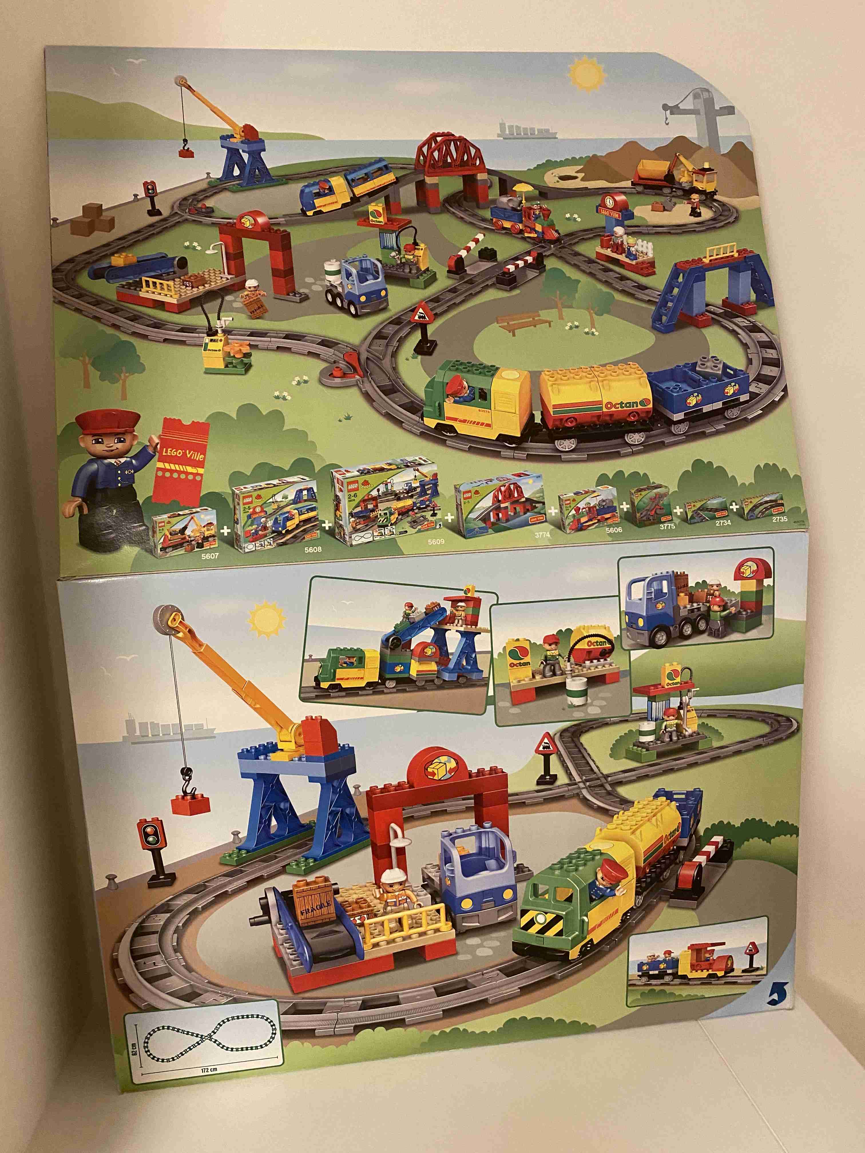 Lego Duplo 5609 VLAK + Koleje Deluxe