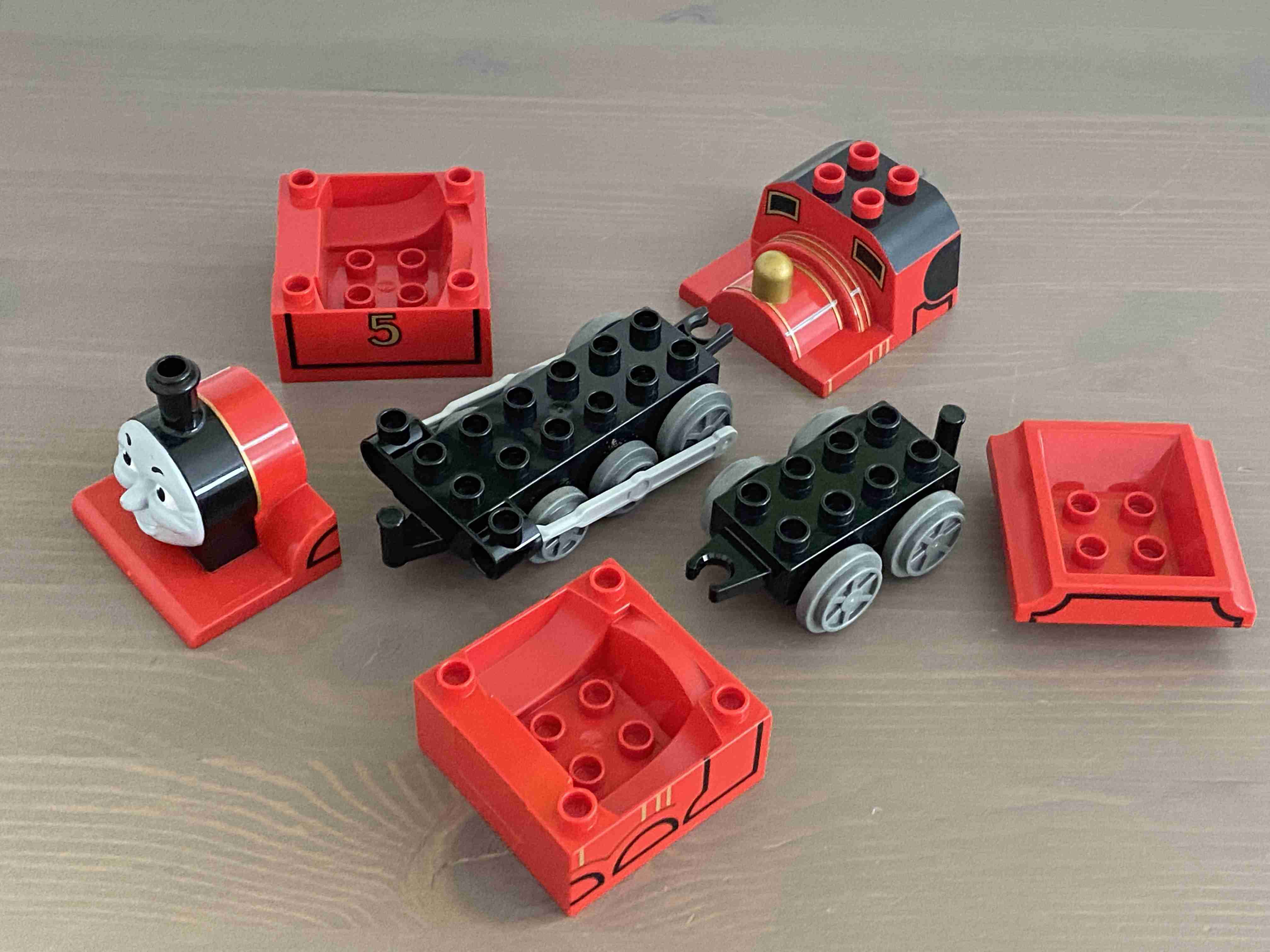 Lego Duplo - Mašinka Tomáš - Jakub - James