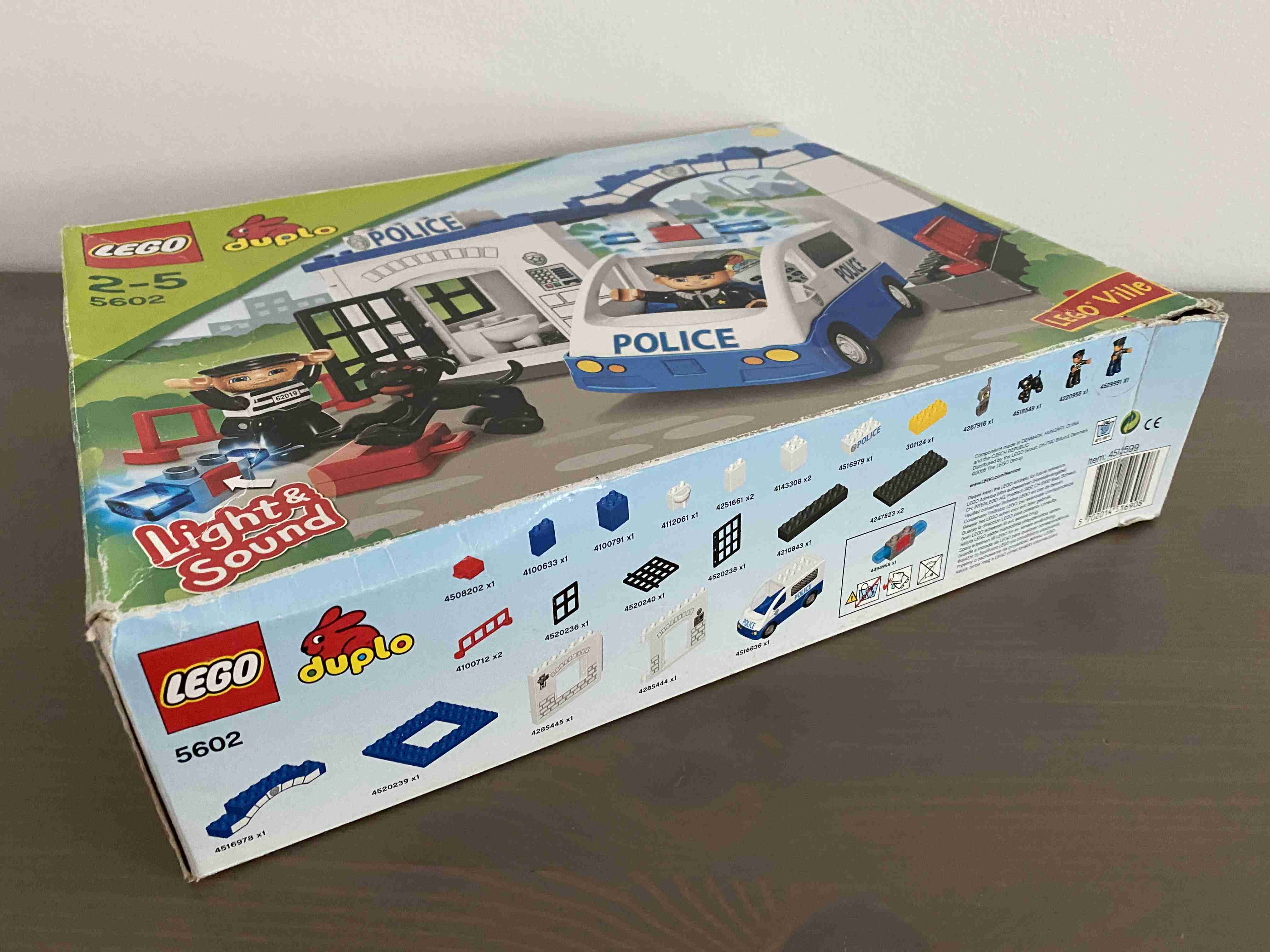 Lego Duplo 5602 - Policejní stanice / policie