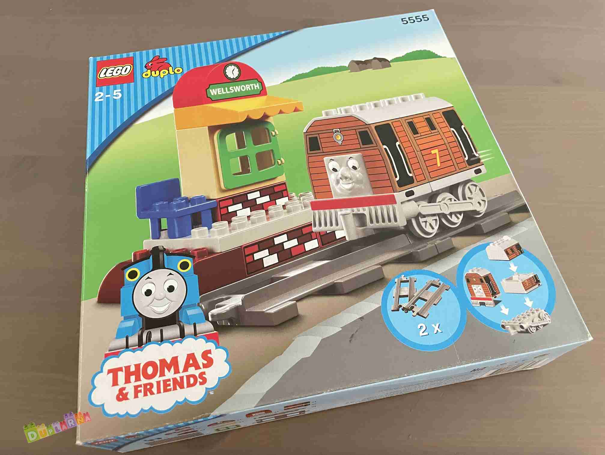 Lego Duplo 5555 - Mašinka Tomáš - Toby