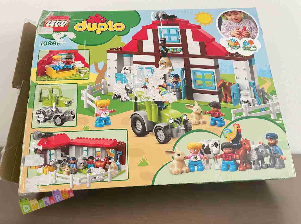 Lego Duplo 10869 - Dobrodružství na farmě - Velká farma