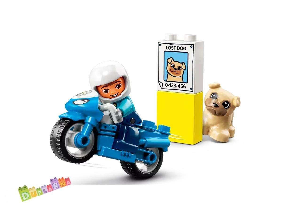 Lego Duplo 10967 - Policejní motorka 