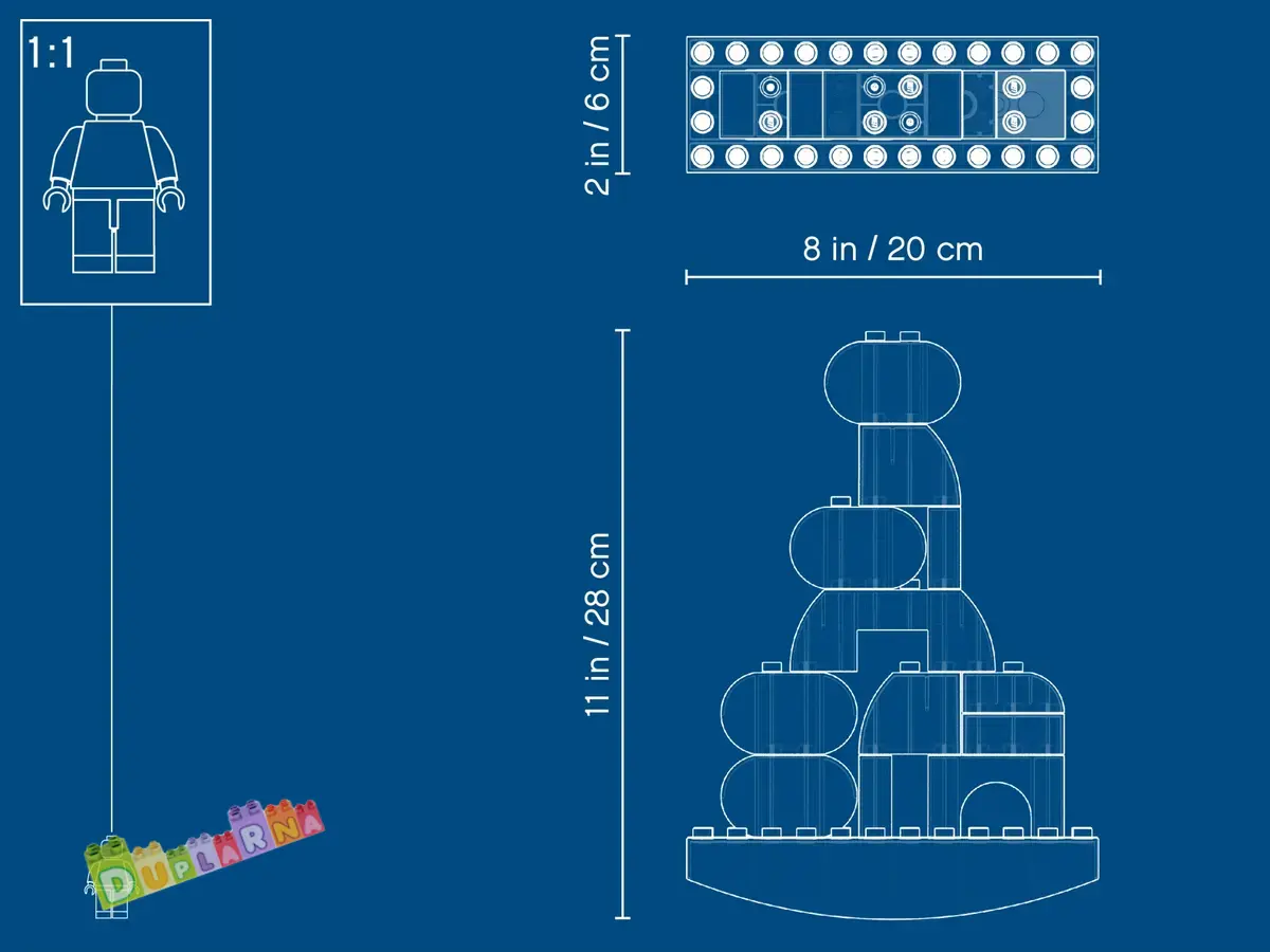 Lego Duplo 10884 - Moje první houpací zvířátka