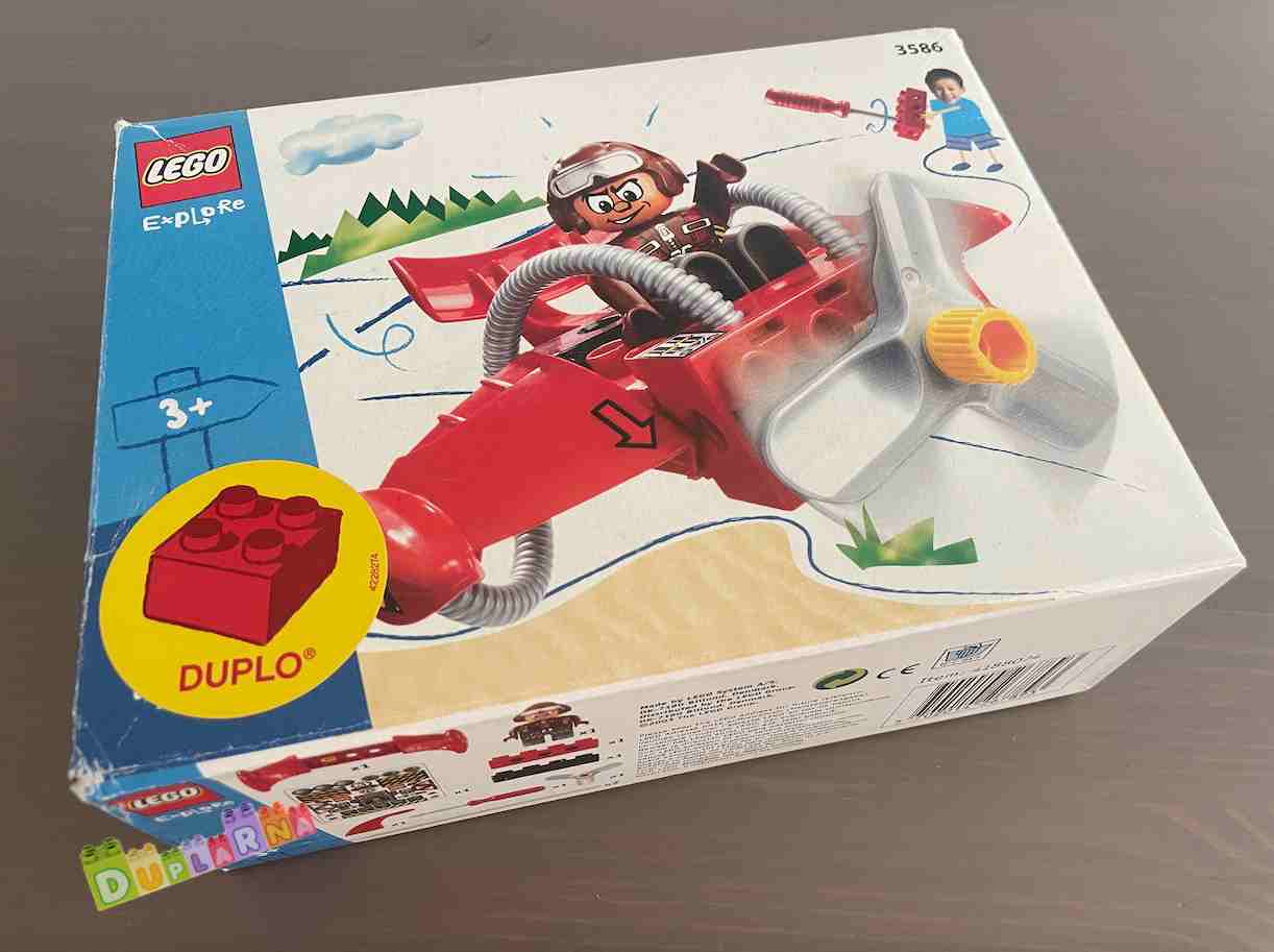 Lego Duplo 3586 - TOOLO šroubovací letadlo