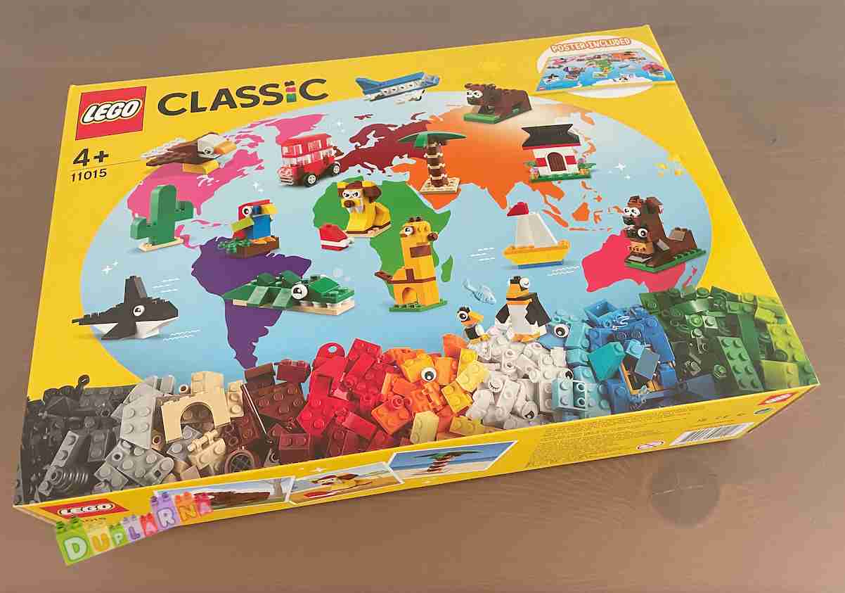 Lego Classic 11015 - Kreativní box / Cesta kolem světa