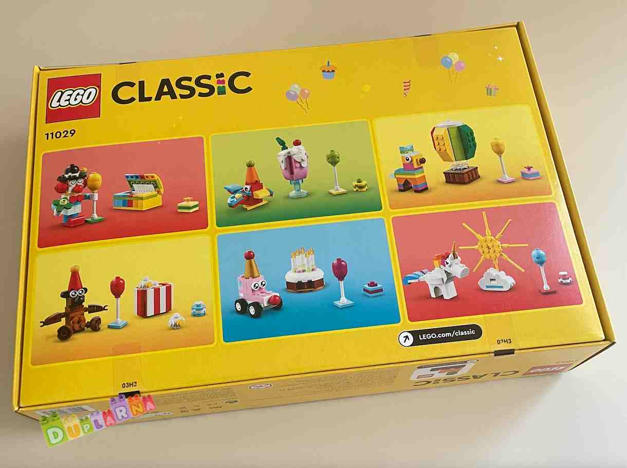 Lego Classic 11029 - Kreativní party box