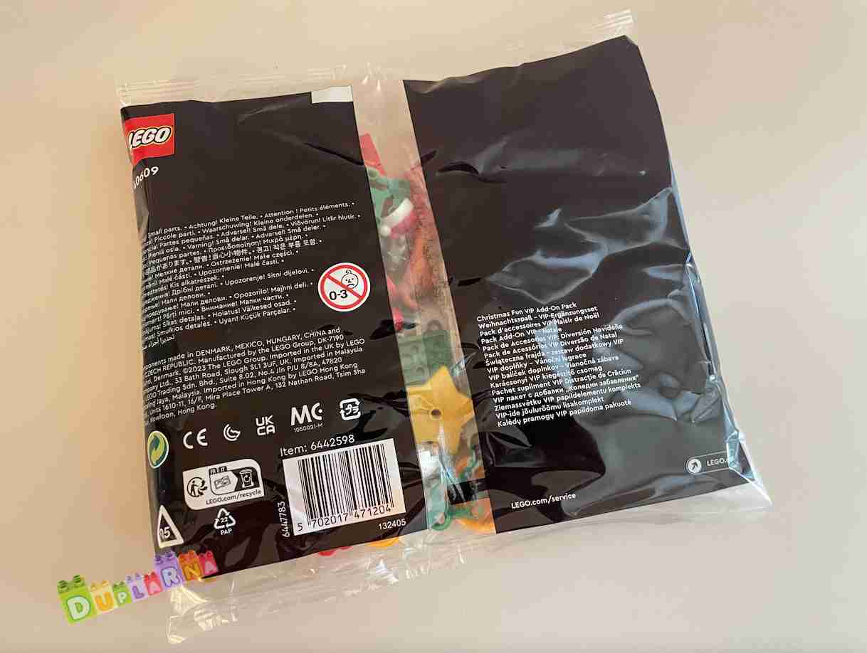 Lego 40609 - VIP doplňky – Vánoční legrace