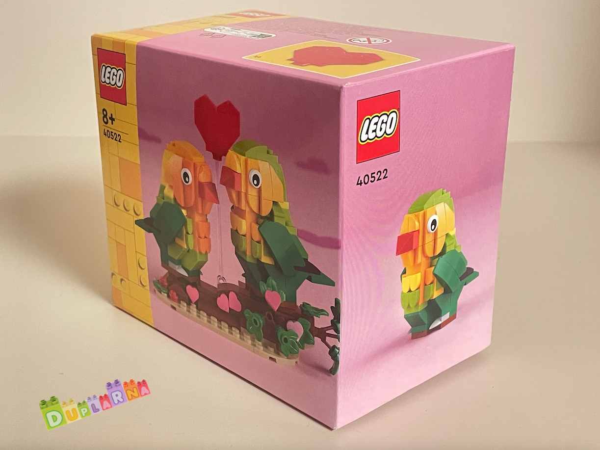 Lego 40522 - Valentýnské hrdličky