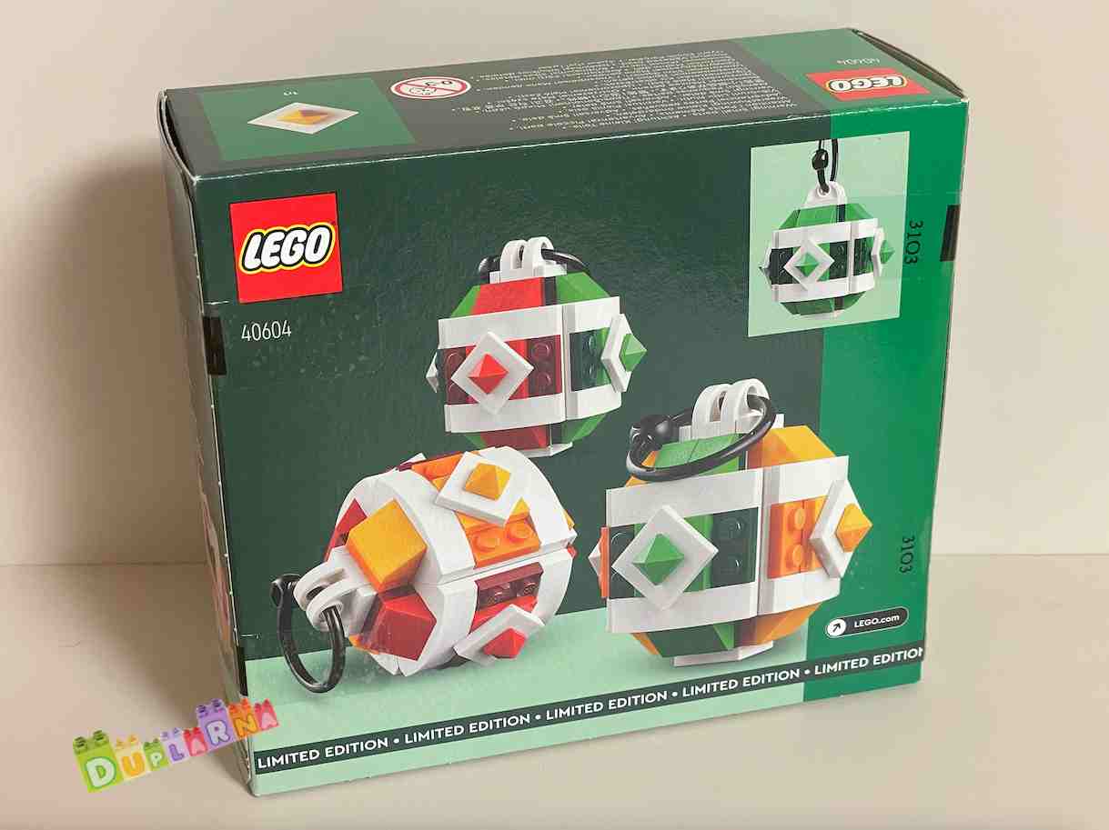 Lego VIP 40604 - Sada vánočních ozdob