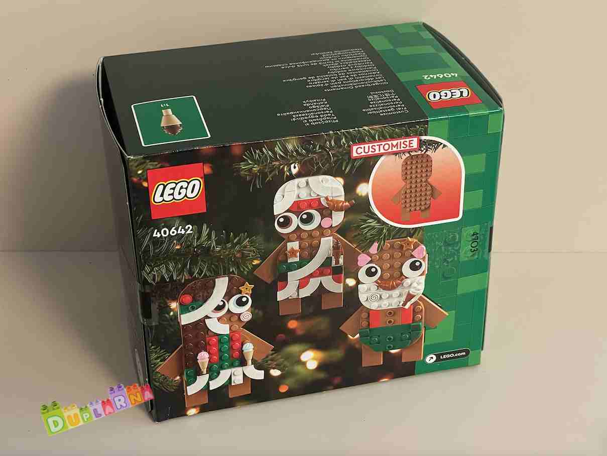 Lego 40642 - Ozdoby z perníku / ozdoba na Vánoce