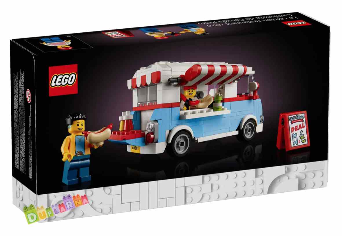 Lego VIP 40681 - Retro pojízdné občerstvení / Retro Food Truck