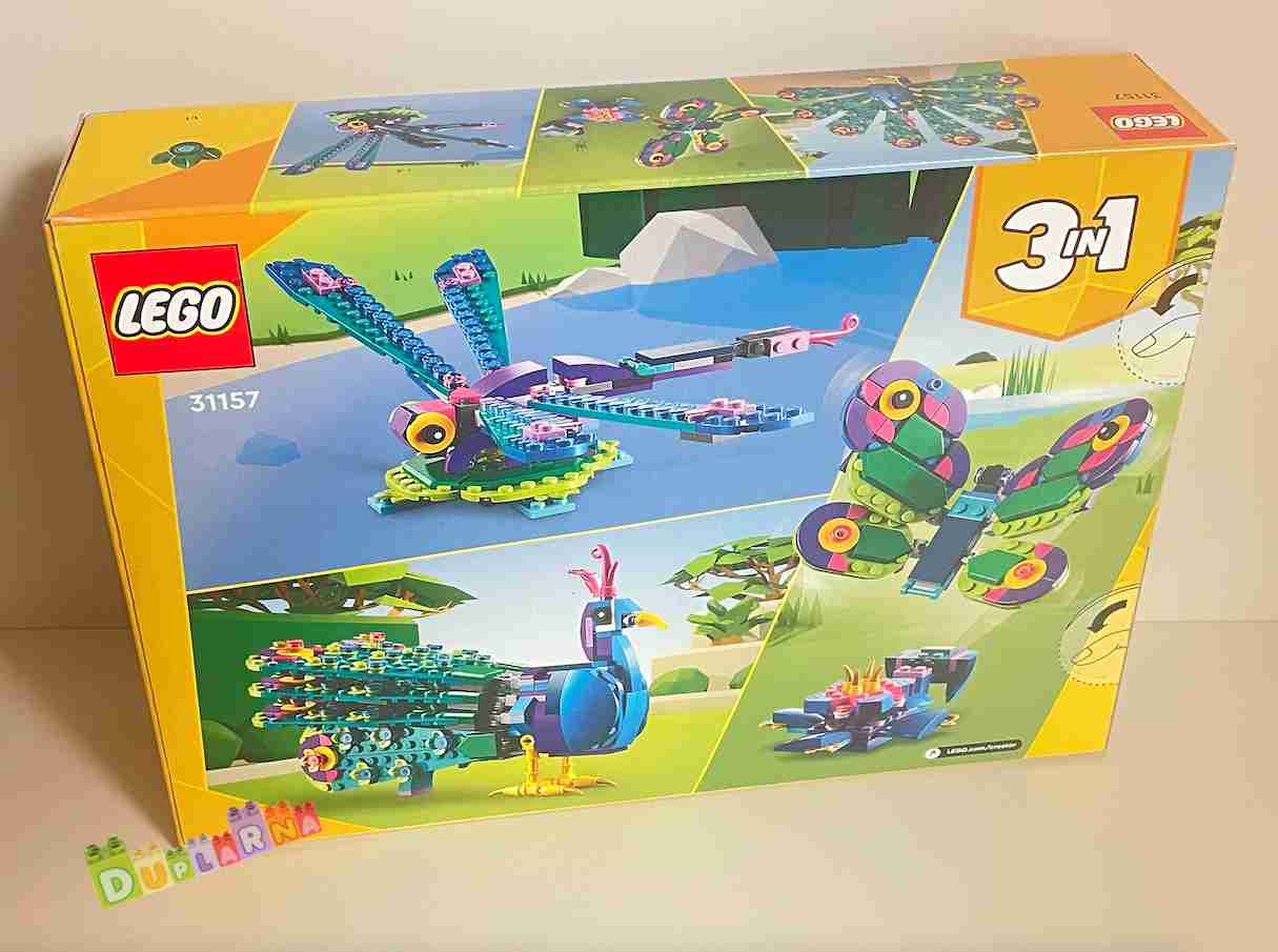 Lego Creator 31157 - Exotický páv 3v1