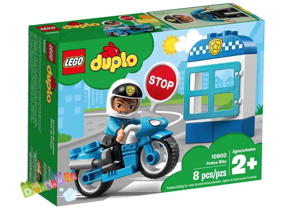 Lego Duplo 10900 - Policejní motorka