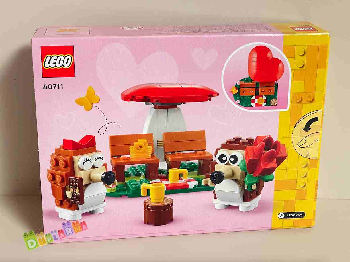 Lego 40711 - Ježčí rande s piknikem