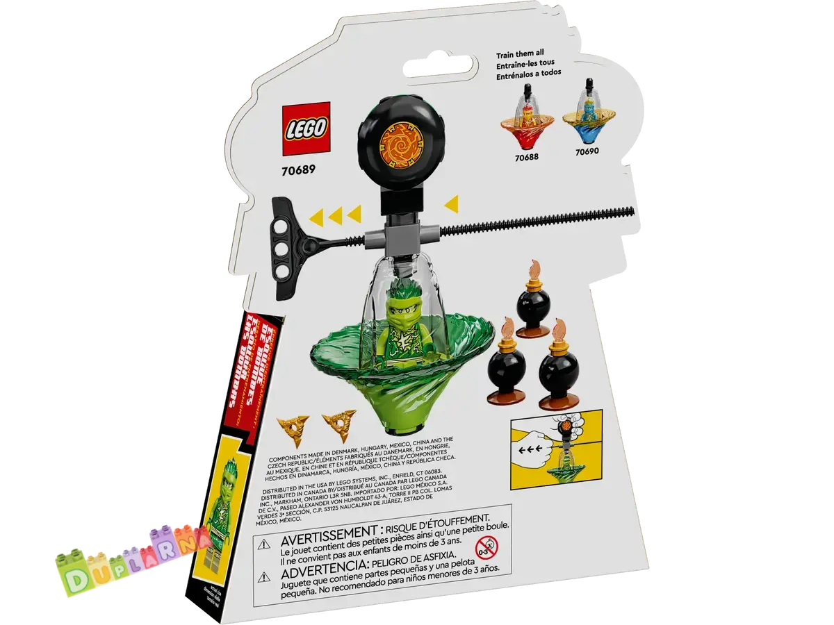 Lego Ninjago 70689 - Jayův nindžovský trénink Spinjitzu